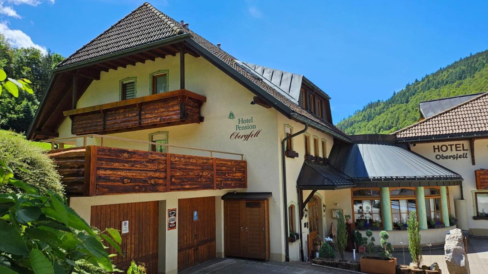 Hotel Obergfell Brandenberg Exterior foto